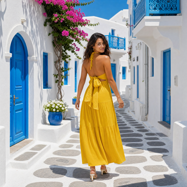 Santorini  – Yellow